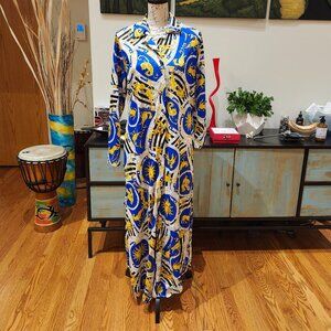 Travel-Lite by Boutique Loungewear Vintage Maxi Dress Lounge Robe Kaftan/Caftan